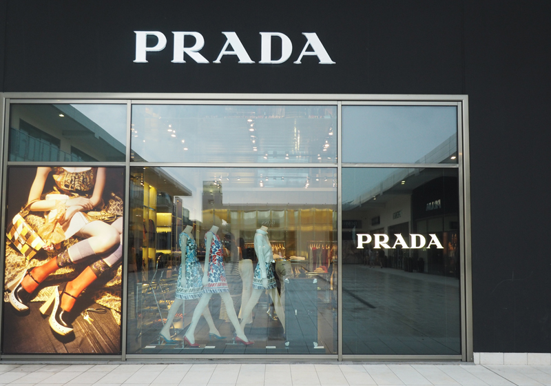 Prada outlet Italy at Castagno outlet 