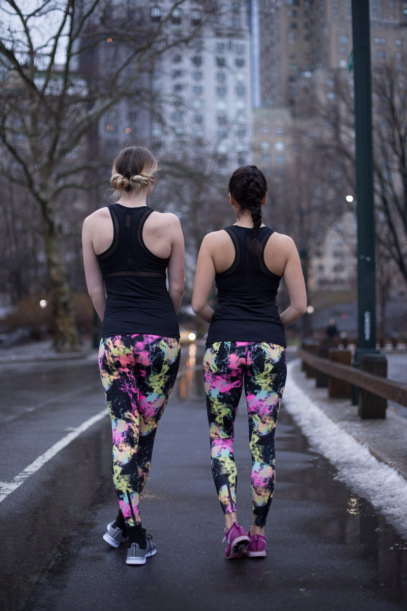 A run in Central Park wearing Gina Tricot Active Sportswear - Les